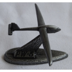 PW-5 SMYK szybowiec metalowy model na statywie podstawie (id: 164)